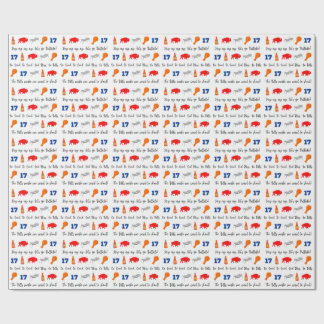 Buffalo Bills Wrapping Paper Cadeaupapier