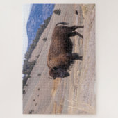 Buffalo Bison American Wildlife Legpuzzel (Verticaal)