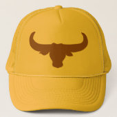 Buffalo Bison Bull Horns Mammalia Animal Trucker Pet (Voorkant)