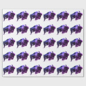 Buffalo Bison Cadeaupapier (Vlak)