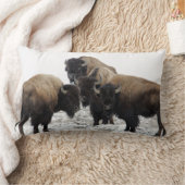 Buffalo Bison Decoratief Sierkussen Kussen (Deken)