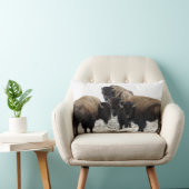 Buffalo Bison Decoratief Sierkussen Kussen (Stoel)