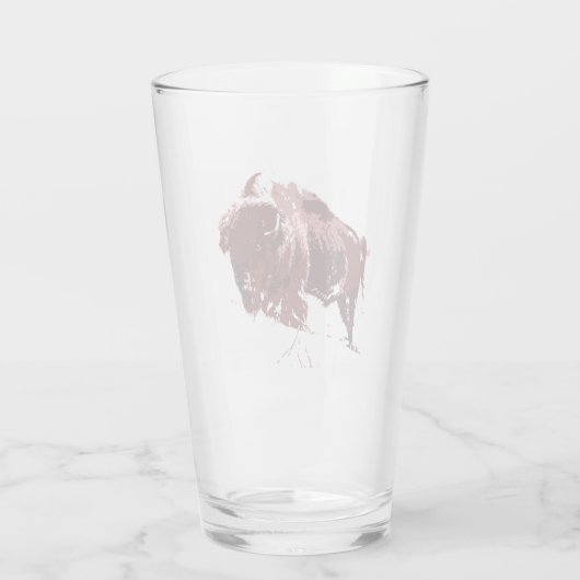 Buffalo - Bison Glas (Achterkant)