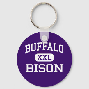 Buffalo - Bison - High School - Buffalo Minnesota Sleutelhanger