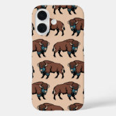 Buffalo Bison Pattern Case-Mate iPhone Case (Achterkant)