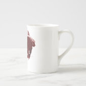 Buffalo - Bison Porselein Kop (Rechts)