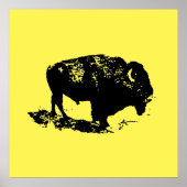 Buffalo Bison Poster (Voorkant)