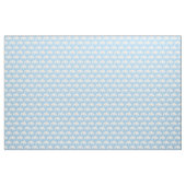 Buffalo Bison Silhouettes Blauw Stof (Yard (91,4 cm))