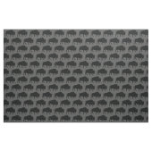 Buffalo Bison Silhouettes Grijs Stof (Fat Quarter)
