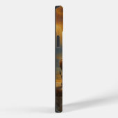 Buffalo Bison Sunset Silhouet Case-Mate iPhone Case (Achterkant / Rechts)