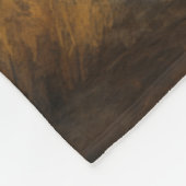 Buffalo Bison Sunset Silhouet Fleece Deken (Hoek)