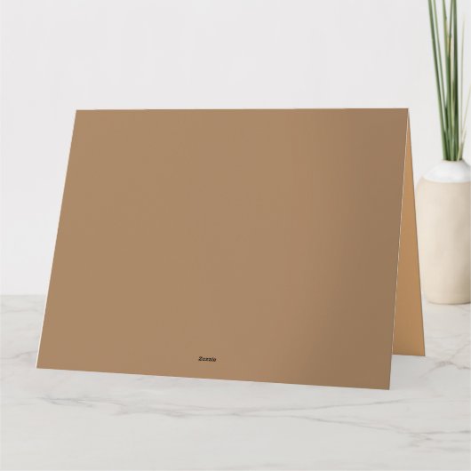 Buffalo Bison Sunset Silhouet Kaart (Achterkant)