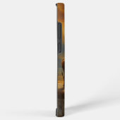 Buffalo Bison Sunset Silhouet Samsung Galaxy Hoesje (Rechterkant)