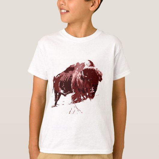 Buffalo - Bison T-shirt (Voorkant)