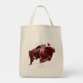 Buffalo - Bison Tote Bag (Achterkant)