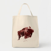 Buffalo - Bison Tote Bag (Voorkant)