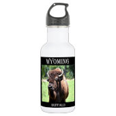 Buffalo (Bison) Waterfles (Voorkant)