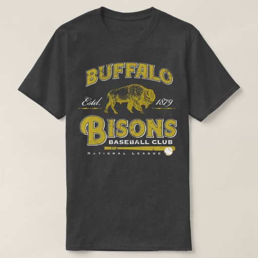 Buffalo Bisons T-shirt (Design voorkant)