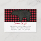 Buffalo Black Beer Baby Boy Diaper Raffle controle Informatiekaartje (Voorkant)