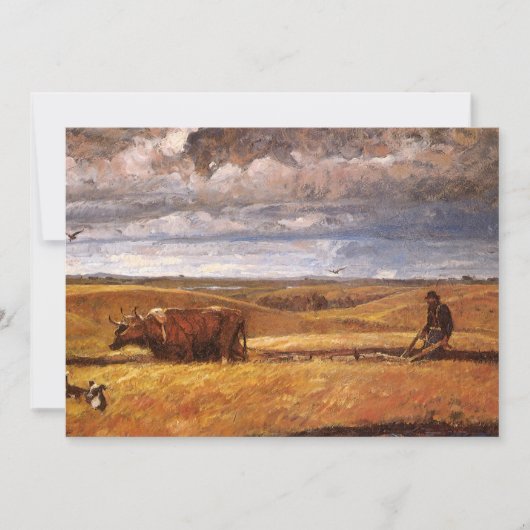 Buffalo Bones Omgeploegd door Harvey Thomas Dunn (Voorkant)