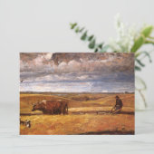 Buffalo Bones Omgeploegd door Harvey Thomas Dunn (Staand voorkant)