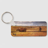Buffalo Bones Omgeploegd door Harvey Thomas Dunn Sleutelhanger (Achterkant)