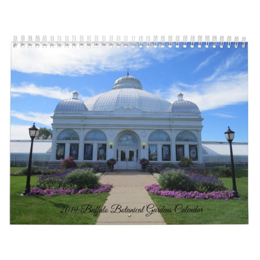 Buffalo Botanische tuinen 2019 Kalender (Hoes)