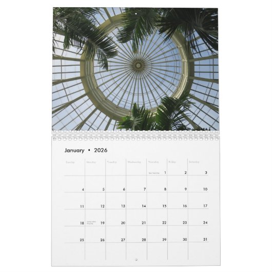 Buffalo Botanische tuinen 2019 Kalender (Jan 2026)