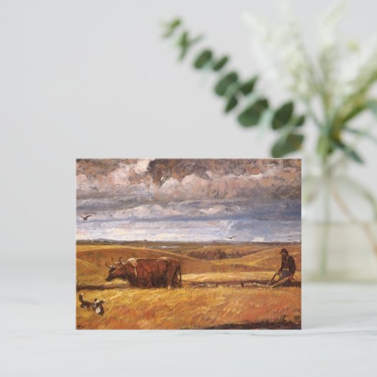 Buffalo Botten onder toezicht van Harvey Thomas Du Briefkaart (Staand voorkant)