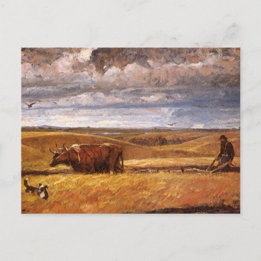 Buffalo Botten onder toezicht van Harvey Thomas Du Briefkaart (Voorkant)
