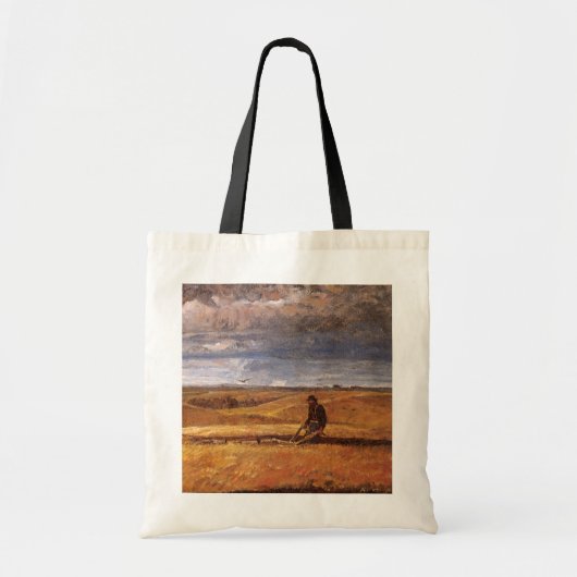 Buffalo Botten onder toezicht van Harvey Thomas Du Tote Bag (Voorkant)
