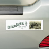 Buffalo Brewing Company, Sacramento, CA Bumpersticker (Op auto)