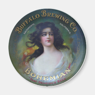 Buffalo Brewing Company, Sacramento, CA Magneet