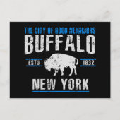 Buffalo Briefkaart (Voorkant)