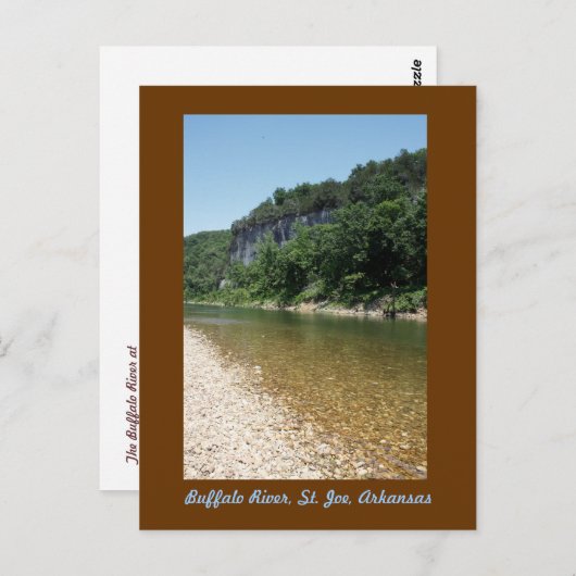 Buffalo Briefkaart (Voorkant / Achterkant)