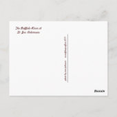 Buffalo Briefkaart (Achterkant)