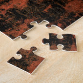 Buffalo bull wildlife kunst legpuzzel (Zijkant)