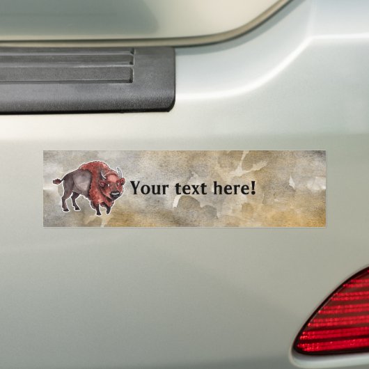 Buffalo Bumpersticker (Op auto)