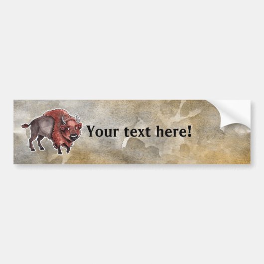 Buffalo Bumpersticker (Voorkant)