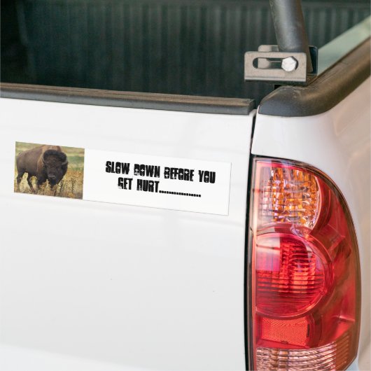 BUFFALO BUMPERSTICKER (Op Truck)
