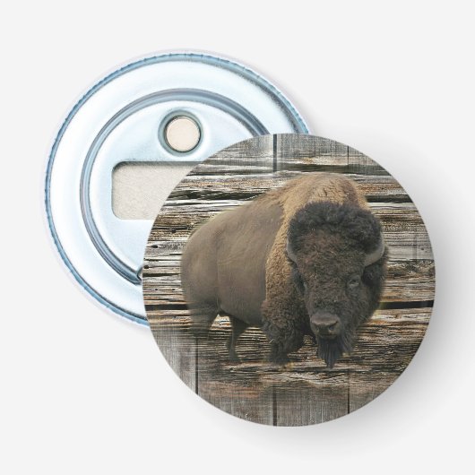 Buffalo Button Flesopener (Voorkant)