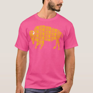 Buffalo By Yellow Buffalo Hockey T-shirt