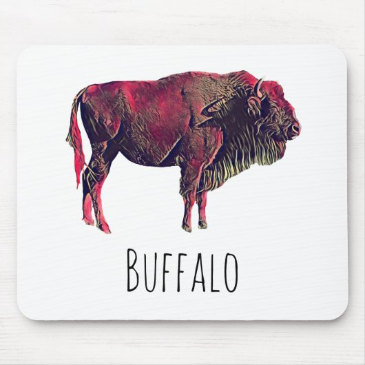 Buffalo Cadeau Muismat (Voorkant)