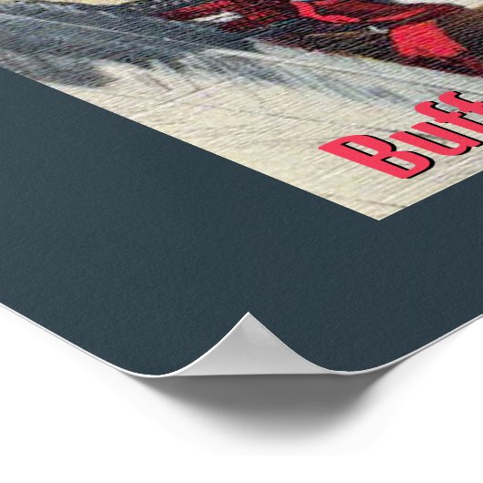 Buffalo Calf Native American Poster (Hoek)