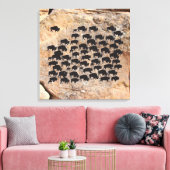Buffalo Canvas Afdruk (Insitu (Woonkamer))