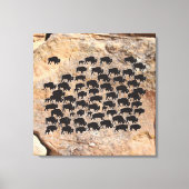 Buffalo Canvas Afdruk (Voorkant)