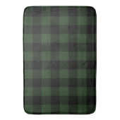 Buffalo Celtic Green and Black Squares Pset Badmat (Voorkant Verticaal)