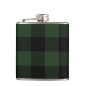 Buffalo Celtic Green and Black Squares Pset Heupfles (Voorkant)