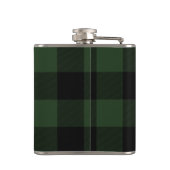 Buffalo Celtic Green and Black Squares Pset Heupfles (Achterkant)
