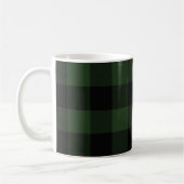Buffalo Celtic Green and Black Squares Pset Koffiemok (Links)